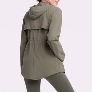 CHAMPION Hooded Jacket Windbreaker Olive Green